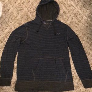 Men’s XL American Eagle striped hoodie